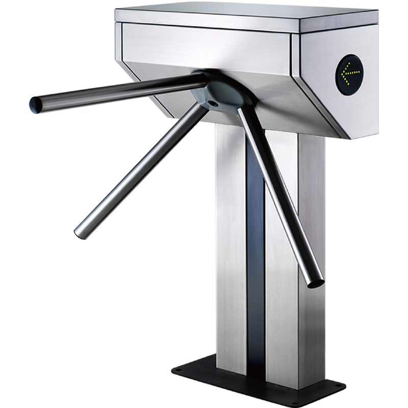 Minimalist Tripod Turnstile Gate